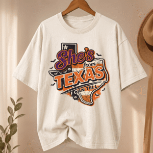 NT - She's From Texas Halloween Version Shirt