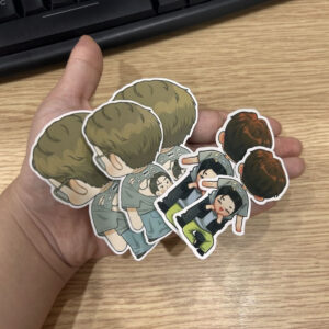 TQ - Funny NamJin Sticker, Jin and Namjoon BTS Sticker