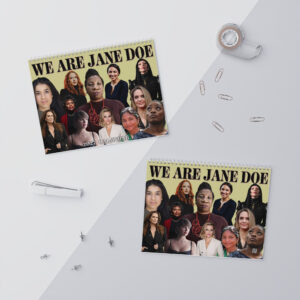 4T - We Are Jane Doe 2027 Wall Calendar, Justice For Jane Doe