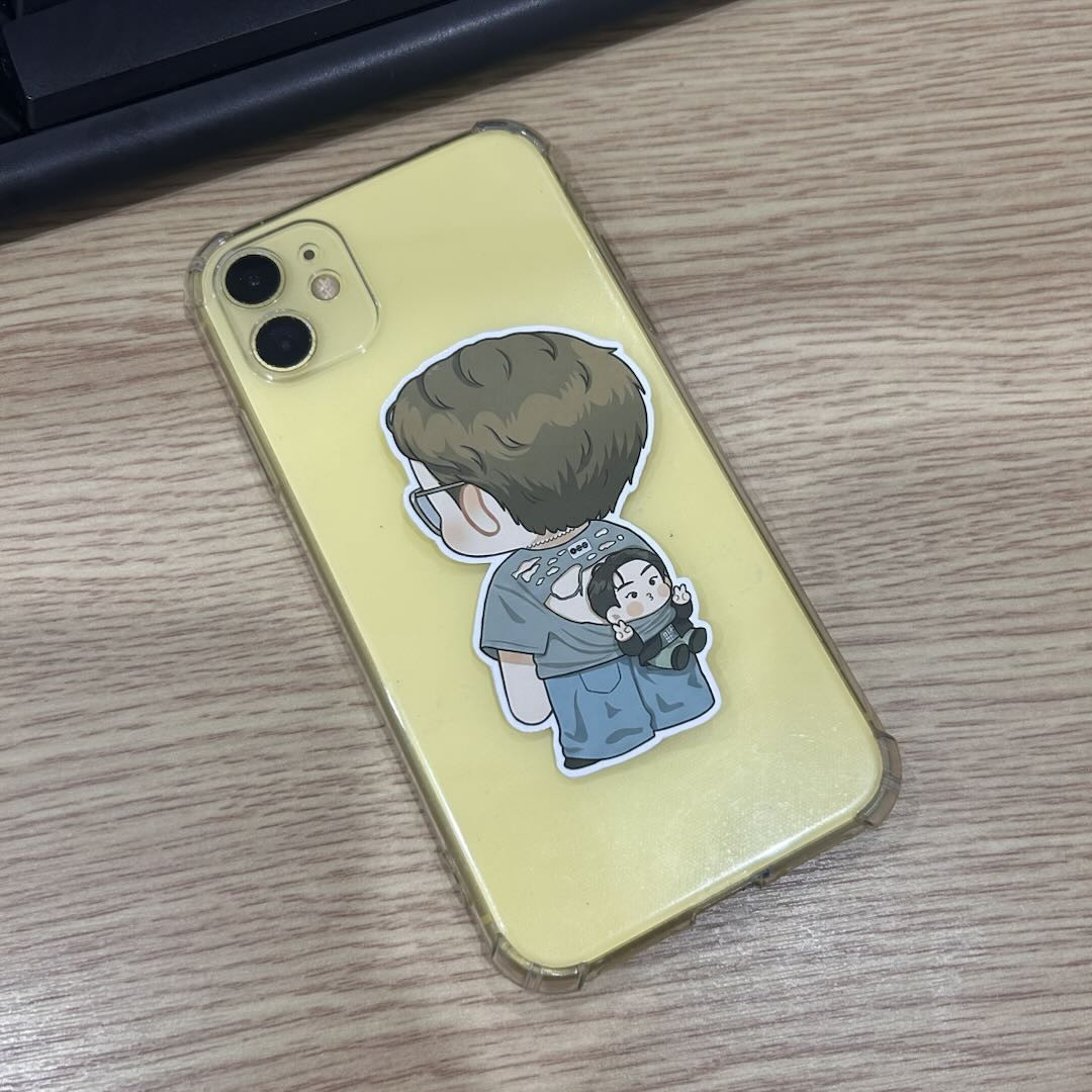 TQ - Funny NamJin Sticker, Jin and Namjoon BTS Sticker