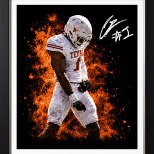 PK - White No. 1 Walking Through Fire — Autographed Ember Print