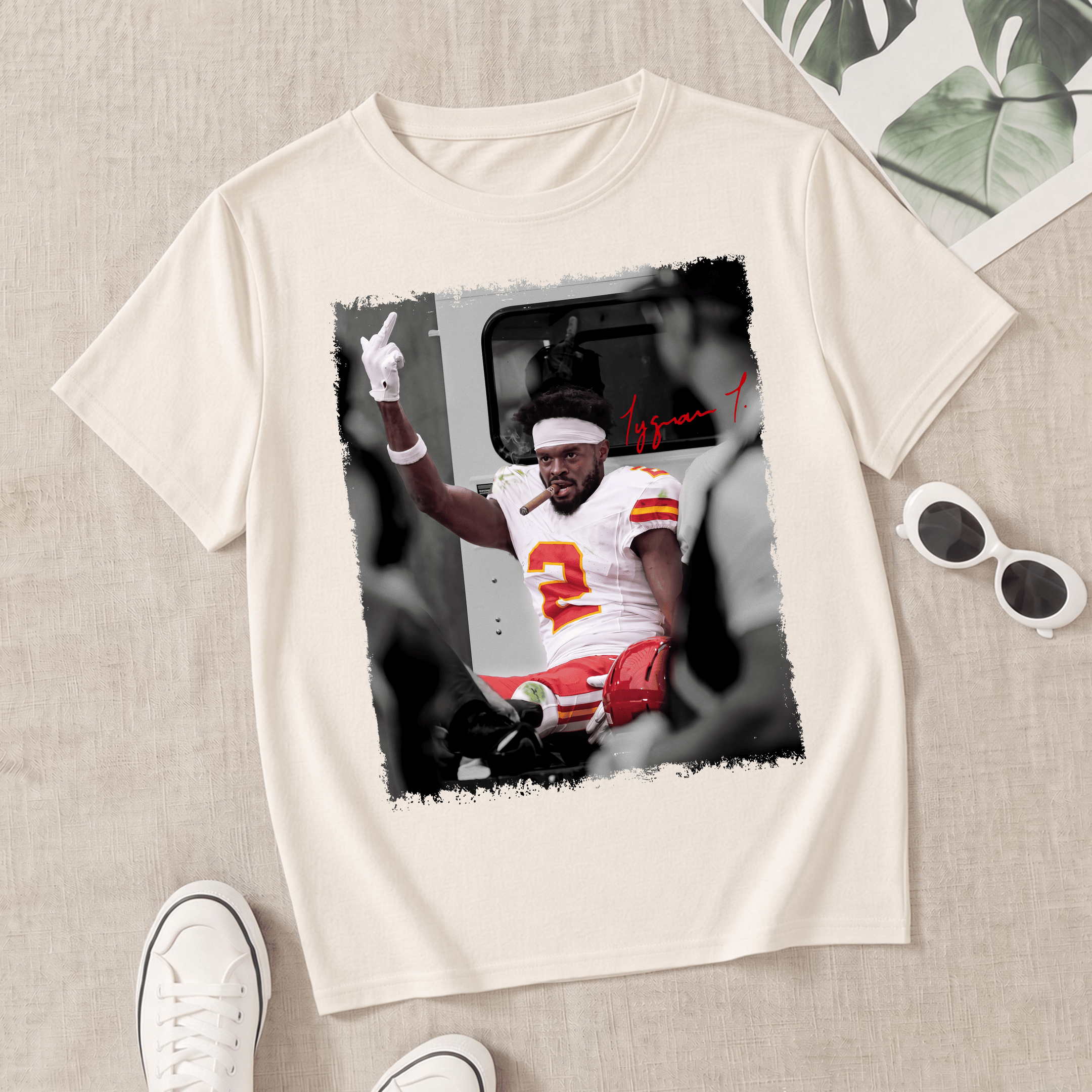 NT - Tyquan Thornson Middle Finger Tee