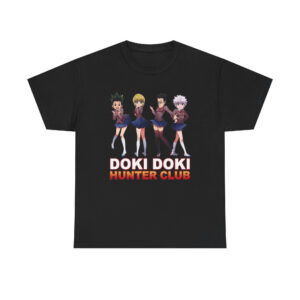 SV - Doki Doki Hunter Club Shirts, Ddlc x Hunter
