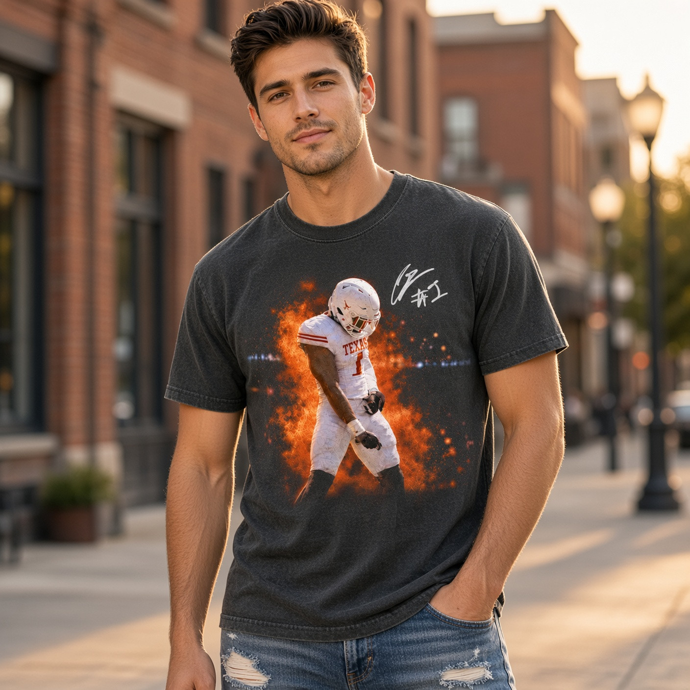 PK -Colin Simmons Celebration Graphic Shirt