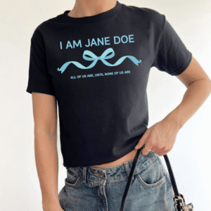 TQ - I am Jane Doe Baby Tee, Jane Doe Cornell 7 Baby Tee
