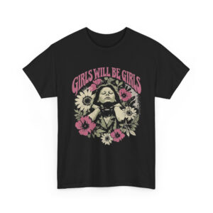 NNA - Aileen Wuornos Shirt, Girls Will Be Girls Tee, True Crime Washed T-Shirt, Dark Humor Graphic Tee, Feminist Horror Shirt, Aileen Fan Gift