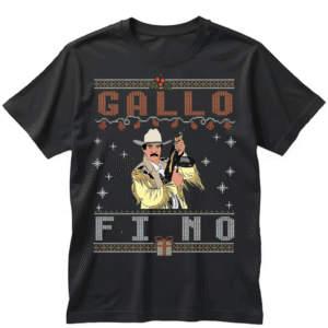 PK - "Gallo Fino" Shirt | Classy Fine Rooster Spanish Idiom Crewneck | Dapper Latino Statement Apparel