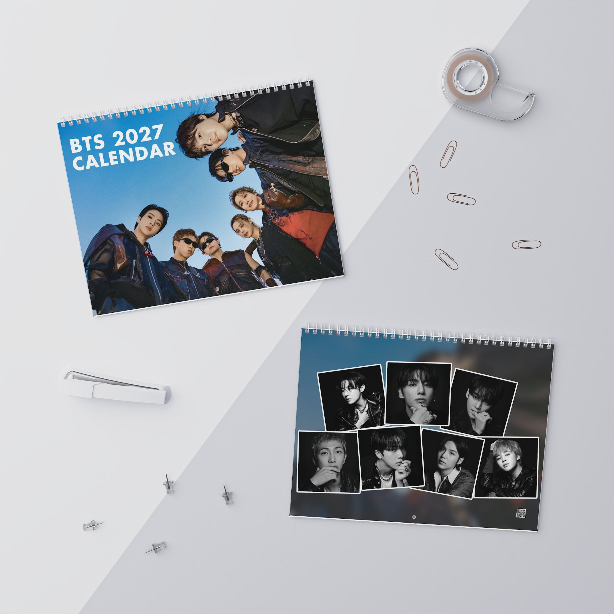 4T - BTS 2027 Wall Calendar, BTS Arirang World Tour Calendar