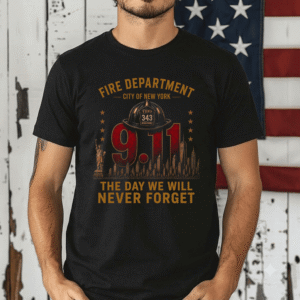 TQ - 9/11 New York Shirt, 25th Anniversary 2001-2026 T-Shirt, We Will Never Forget Unisex T-Shirt