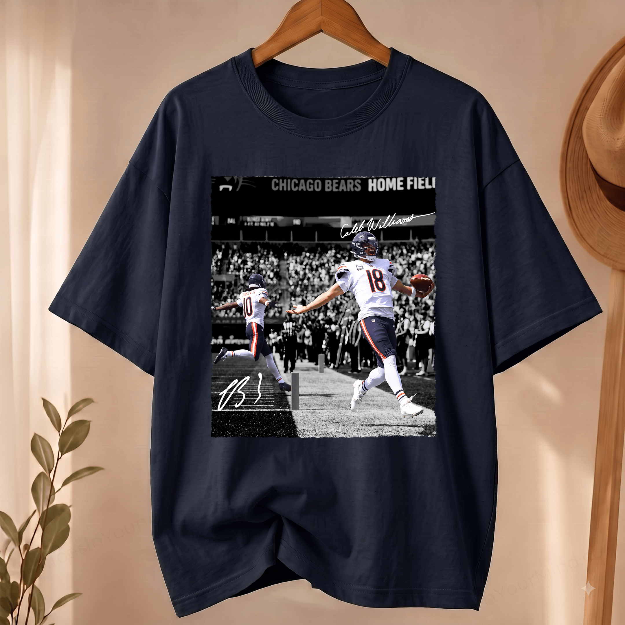 NT - Caleb Williams and Luther Burden Perfect Duo Shirt
