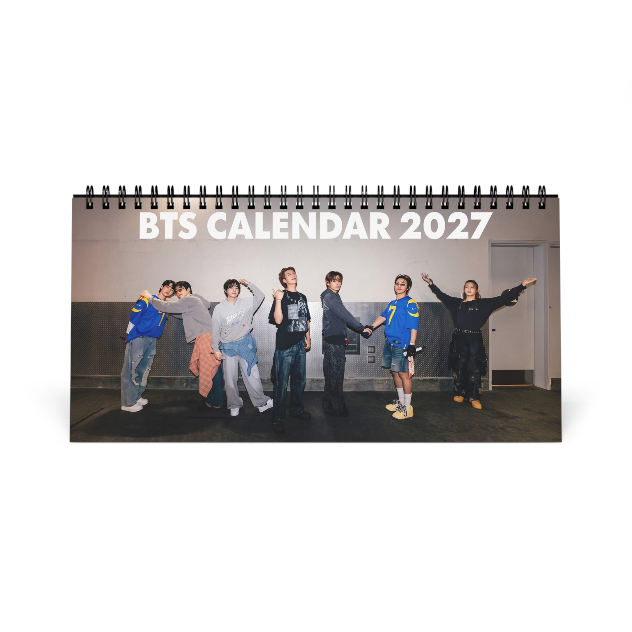 4T - BTS 2027 Desk Calendar, BTS Arirang World Tour Calendar