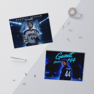 TQ - Garrett Graham 2027 Wall Calendar, Off Campus Calendar, Belmont Cameli Hole Calendar