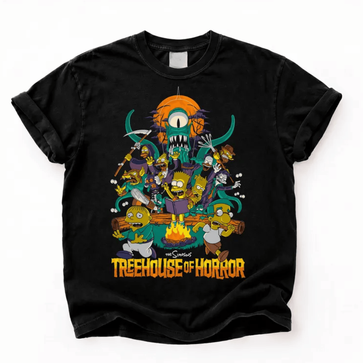 PK - Horror T-Shirt | Comfort Colors Spooky Family Halloween Tee