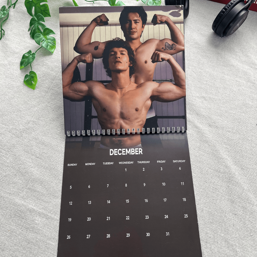 TQ - Heated Rivalry 2027 Wall Calendar, Hudson William, Connor Storrie