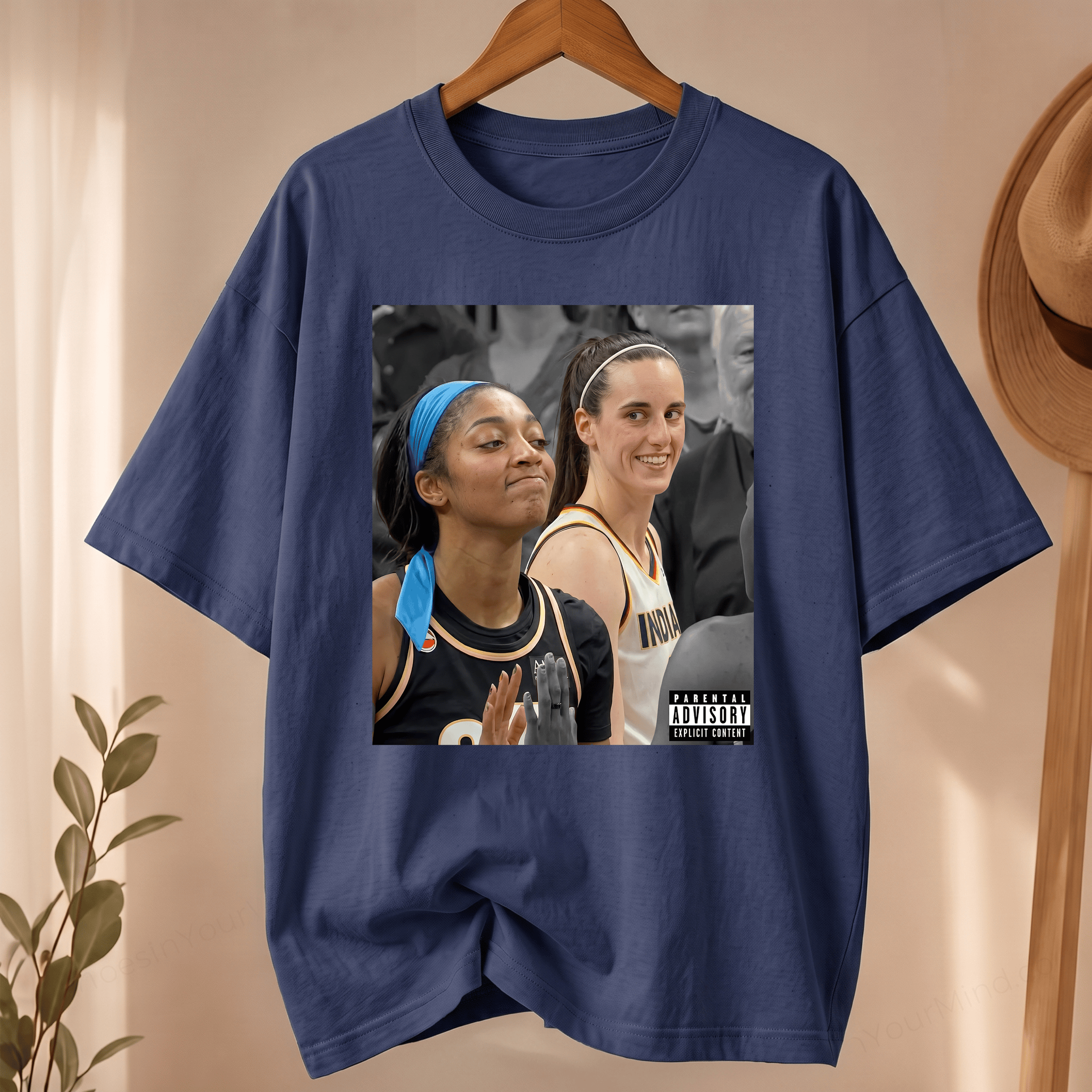 NT - Caitlin Clark LAUGHING at Angel Reese Funny Shirt