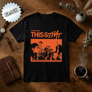 NNA -Stray Kids This & That graphic T-Shirt | Band Photo Tee
