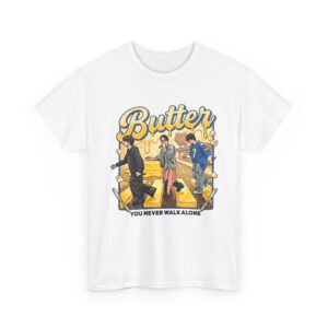 NNA - BTS x Army Shirt, Butter You Never Walk Alone Vintage T-Shirt, Gift For Army