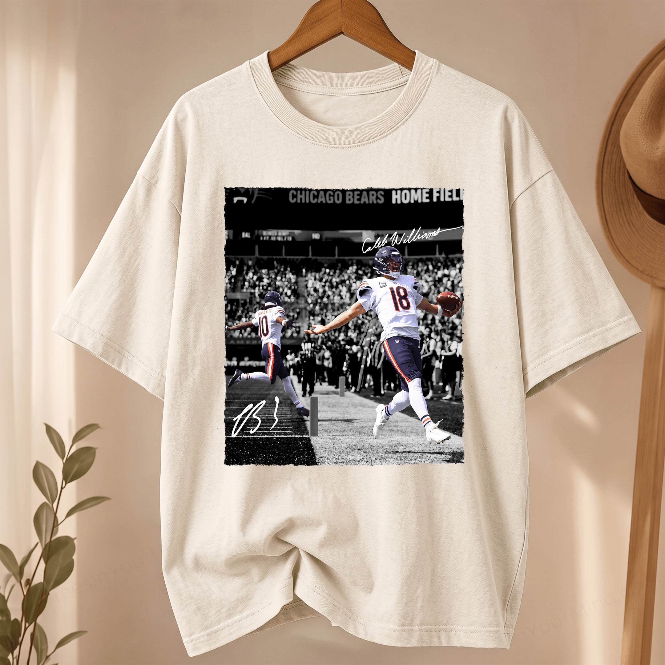 NT - Caleb Williams and Luther Burden Perfect Duo Shirt