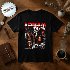 NNA - Vintage Ghostface Sweatshirt, Halloween Movie Sweatshirt, Scream Shirt, Vintage Scary Movie Shirt, Halloween Movie Fan Gift Womenswear Top Cotton