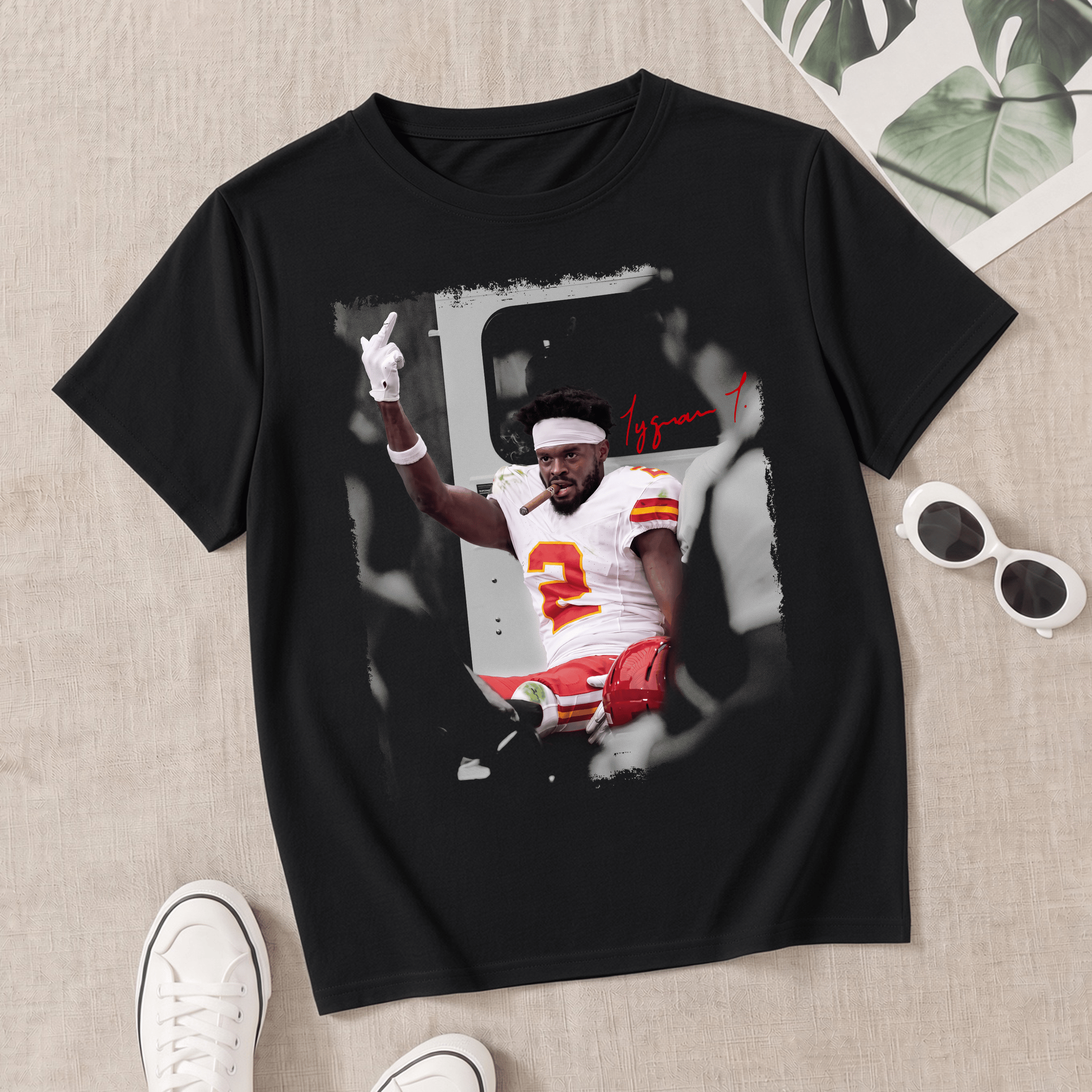 NT - Tyquan Thornson Middle Finger Tee