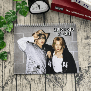 NNA - JIKOOK BTS 2027 Calendar, Gift for ARMYs, Home Decor
