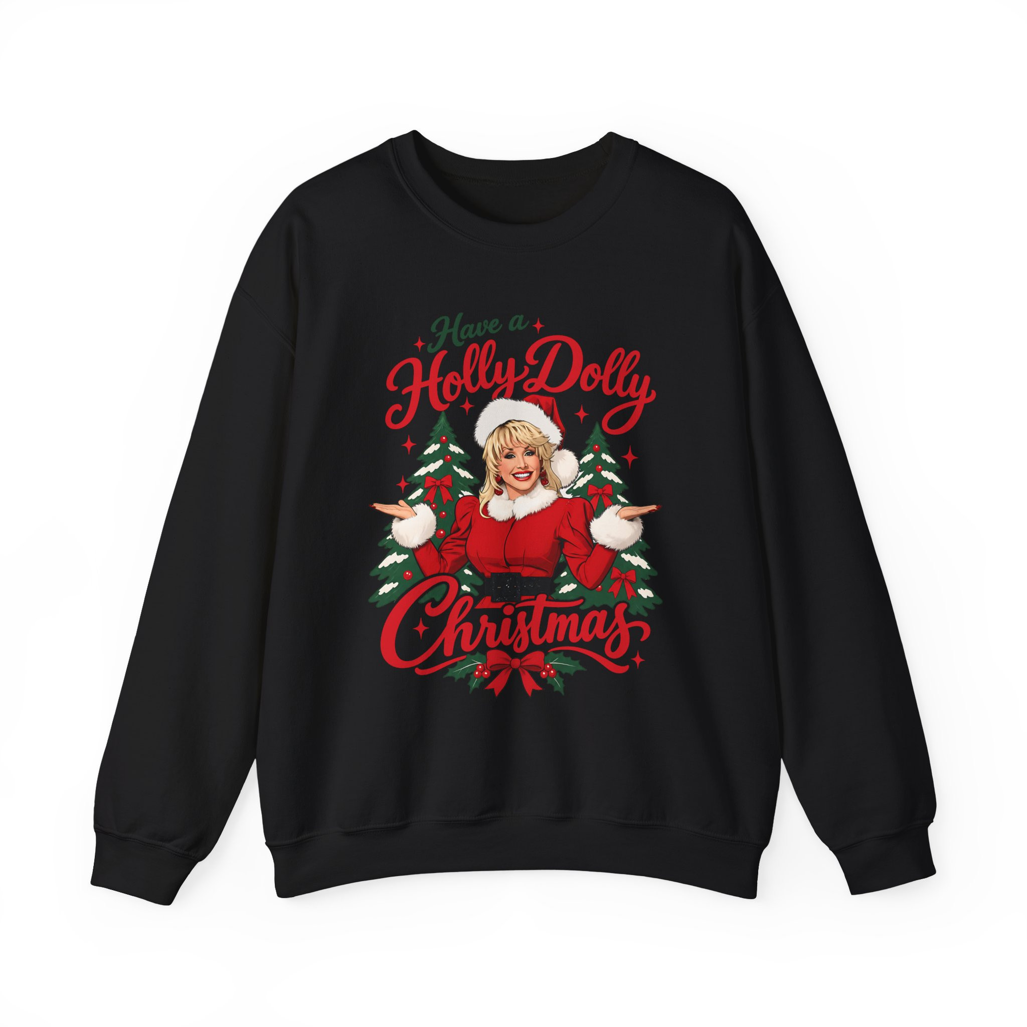 4T - Holly Dolly Christmas Shirt, Dolly Parton Christmas Tee