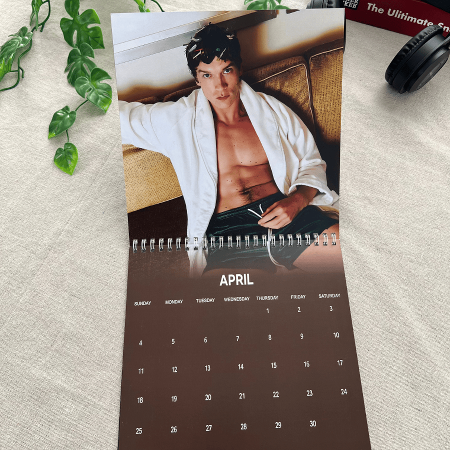 TQ - Heated Rivalry 2027 Wall Calendar, Hudson William, Connor Storrie