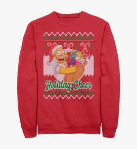PK - Christmas Holiday Cheer Sweater Print Graphic Tee