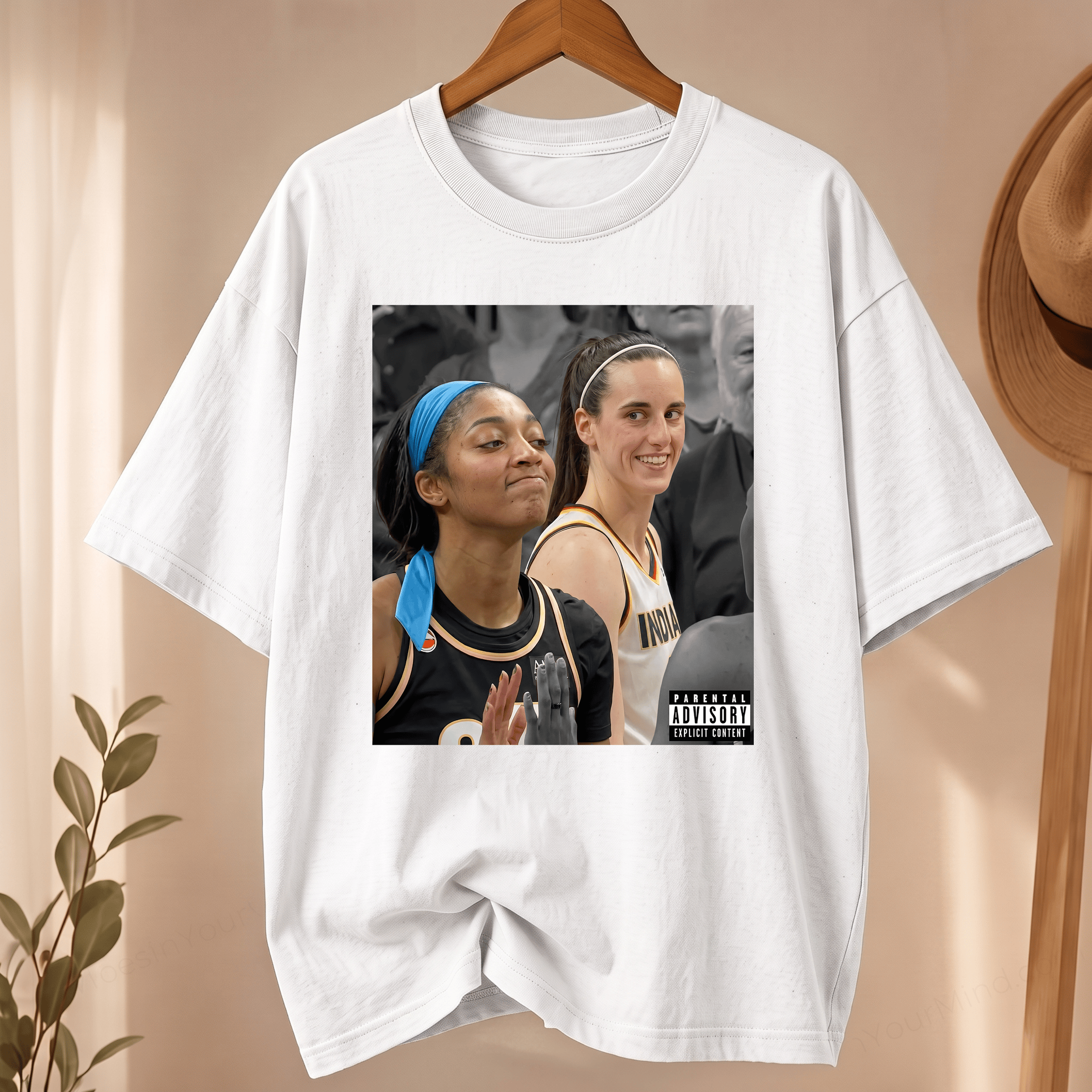 NT - Caitlin Clark LAUGHING at Angel Reese Funny Shirt